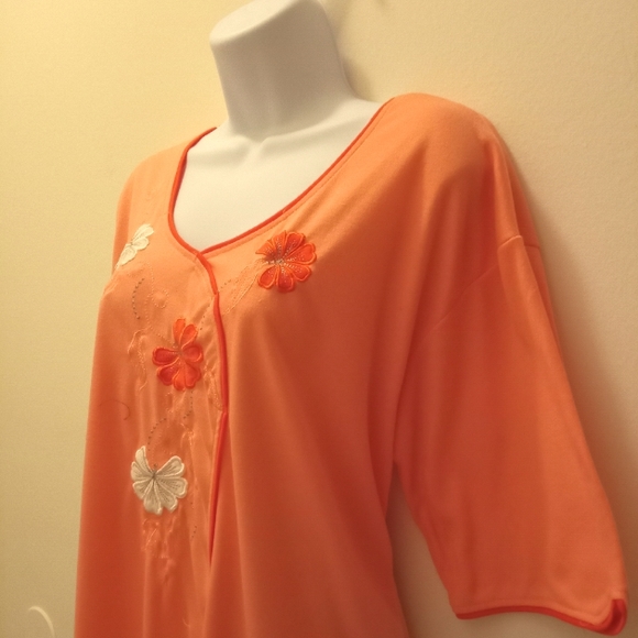 π FREE GIFT INCLUDED π Embroidered Summer Top Blouse 100% Cotton - Picture 3 of 12